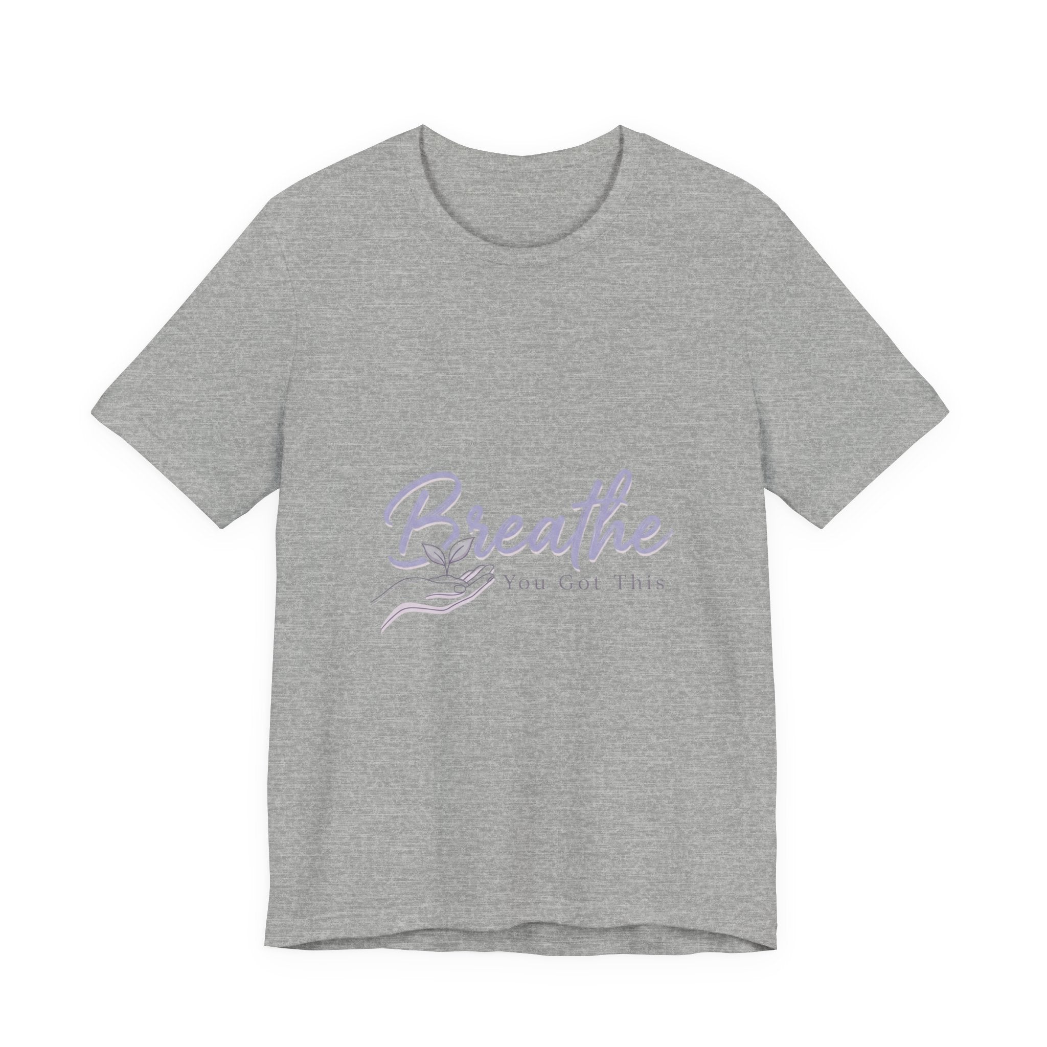 Breathe tiny affirmation tee | Encouraging shirt, mental health positivity
