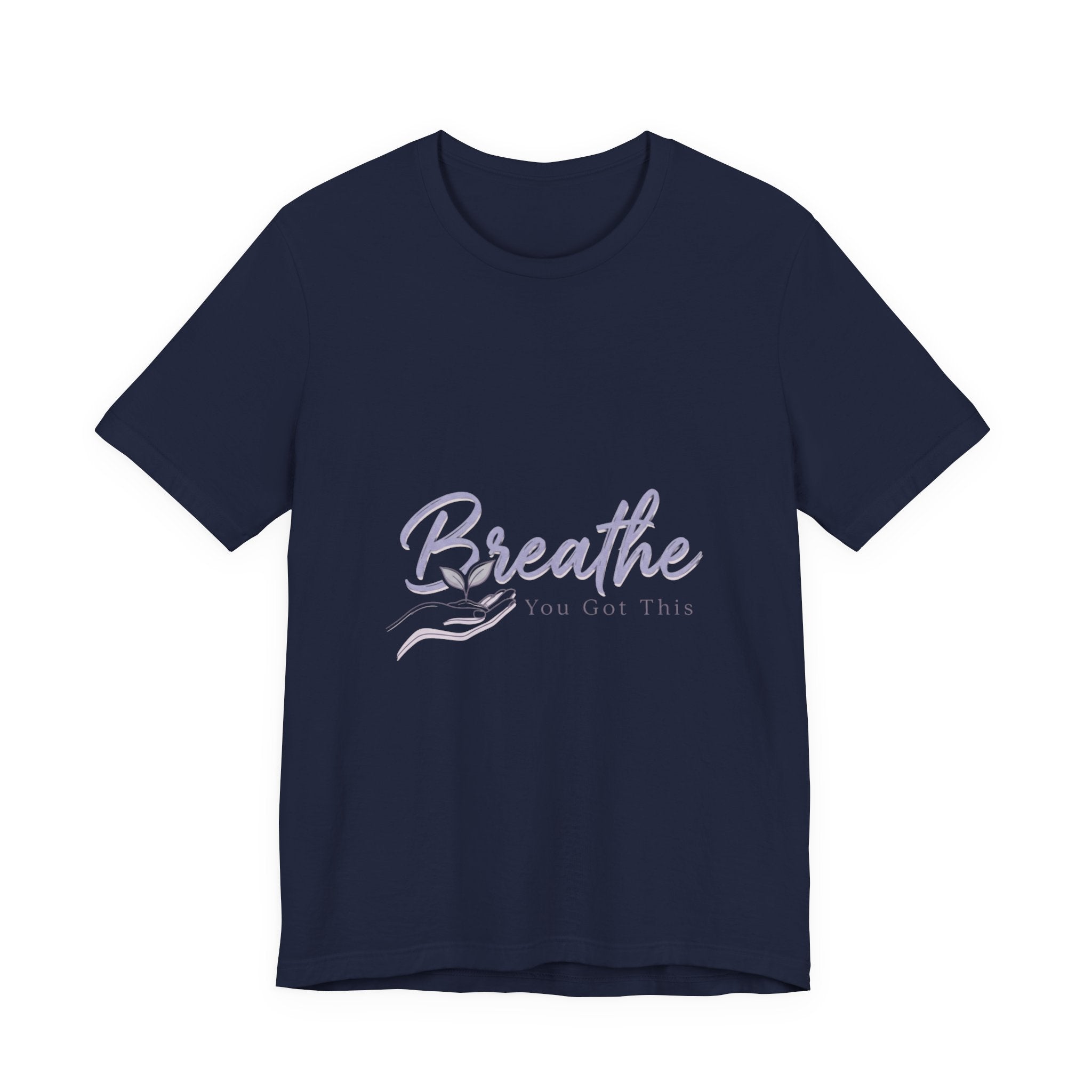Breathe tiny affirmation tee | Encouraging shirt, mental health positivity