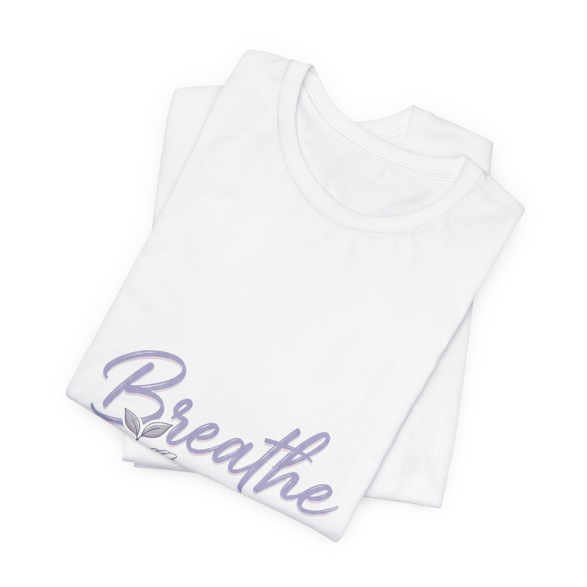 Breathe tiny affirmation tee | Encouraging shirt, mental health positivity